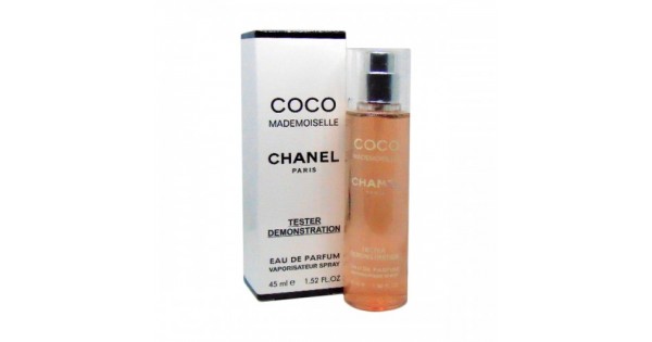 Blind Tightly in front of Parfum Tester de femei Chanel Coco Mademoiselle 45 ml